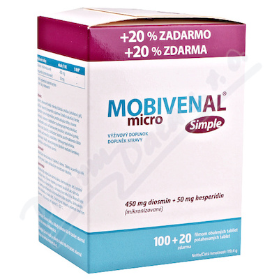 Mobivenal micro Simple tbl.100+20