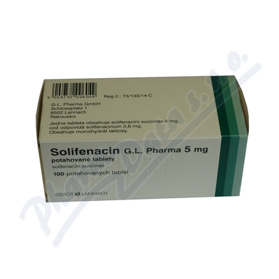Solifenacin G.L.Pharma 5mg por.tbl.flm.100x5mg
