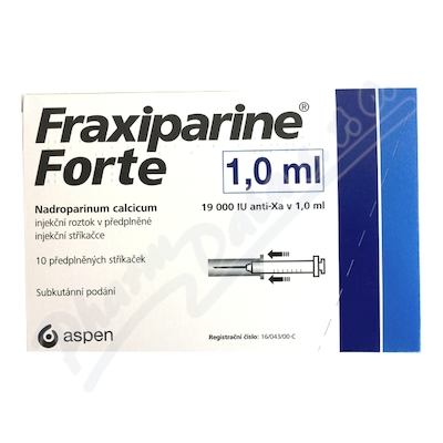 Fraxiparine Forte 19000IU/ml inj.sol.isp.10x1ml