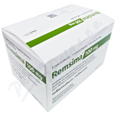 Remsima 100mg inf.plv.csl.5