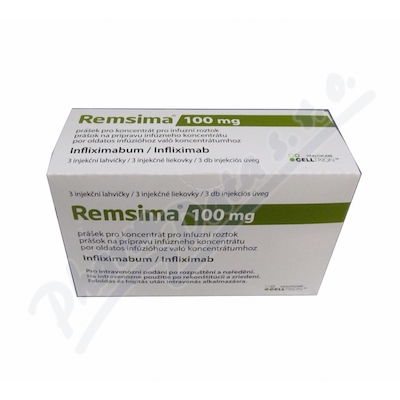 Remsima 100mg inf.plv.csl. 3