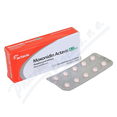 Moxonidin Actavis 0.2mg tbl.flm.30