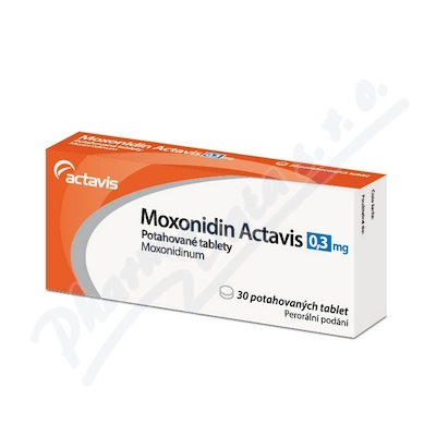 Moxonidin Actavis 0.3mg tbl.flm.30
