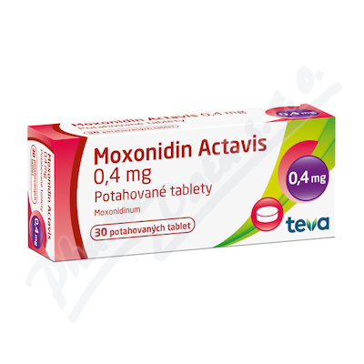Moxonidin Actavis 0.4mg tbl.flm. 30