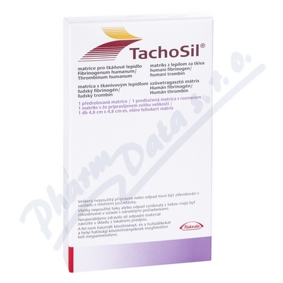 TachoSil epl. MTX GKU pre-rolled 1x( 4.8x4.8cm)