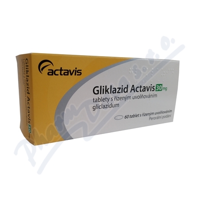 Gliklazid Actavis 30mg tbl.ret.60x30mg II