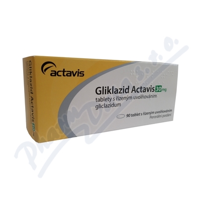 Gliklazid Actavis 30mg por.tbl.ret.90x30mg II