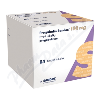 Pregabalin Sandoz 150 mg cps. dur. 84