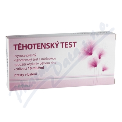 MedPharma Těhotenský test 10mlU/ml 2ks