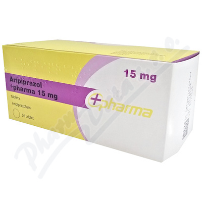Aripiprazol +pharma 15mg tbl.nob.56