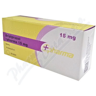 Aripiprazol +pharma 15mg tbl.nob.28