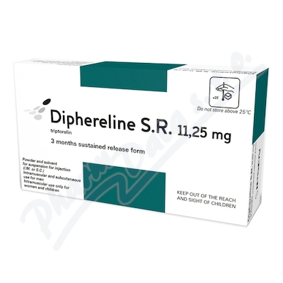 Diphereline S.R.11.25mg inj.plq.sus.pro.1+1x2ml am