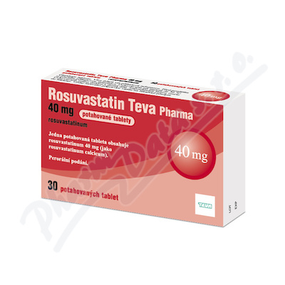 Rosuvastatin Teva Pharma 40mg tbl.flm.30