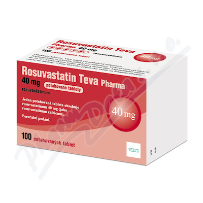 Rosuvastatin Teva Pharma 40mg tbl.flm.100
