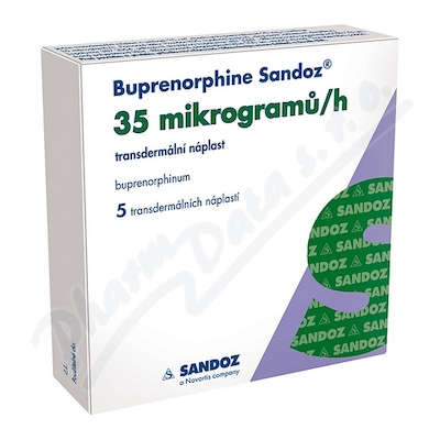 Buprenorphine Sandoz 35 mikrogramů/h tdr. emp. 5