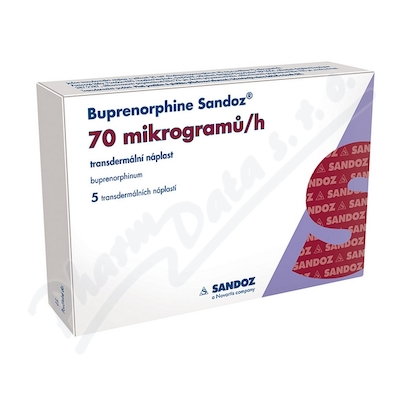 Buprenorphine Sandoz 70 mikrogramů/h tdr. emp. 5