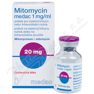 Mitomycin medac 1mg/ml inj/inf/ivs.plv.sol.1x20mg