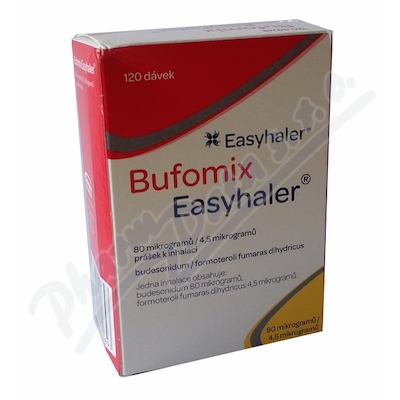 Bufomix Easyhaler 80/4.5mikrogr.inh.plv.1x120 dáv.