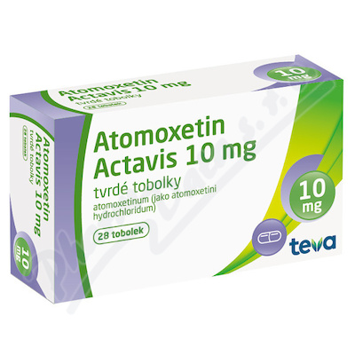 Atomoxetin Actavis 10mg cps.dur.28