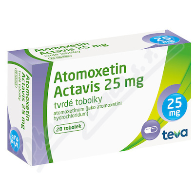 Atomoxetin Actavis 25mg cps.dur.28