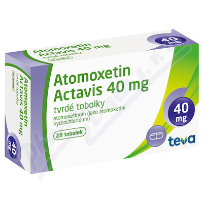 Atomoxetin Actavis 40mg cps.dur.28