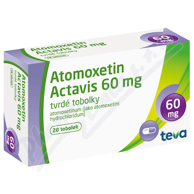 Atomoxetin Actavis 60mg cps.dur.28