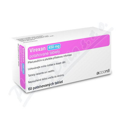 Virexan 450 mg tbl.flm.60x450mg