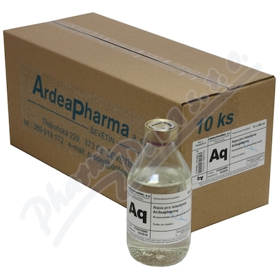 Aqua pro iniectione Ardeapharma par.lqf.10x250ml