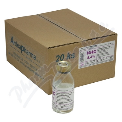 Ardeaelyt.na.hydr.carb.8.4% inf.cnc.sol.20x80ml