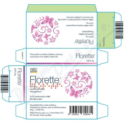 Florette 0.075mg tbl.flm. 3x28