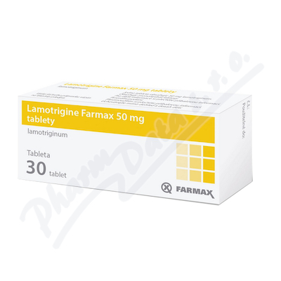 Lamotrigine Farmax 50mg tbl.nob.30