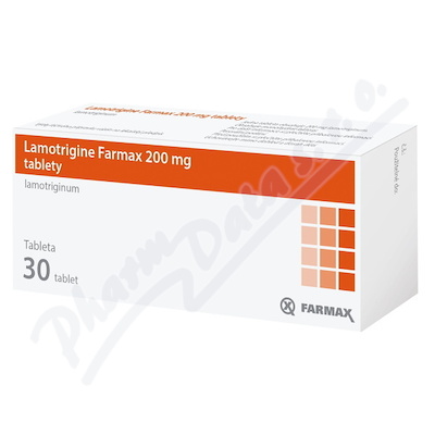 Lamotrigine Farmax 200mg tbl.nob.30