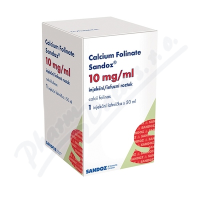 Calcium Folinate Sandoz 10mg/ml inj/inf sol.1x50ml
