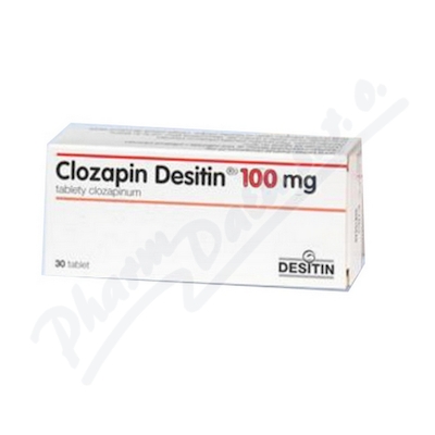 Clozapin Desitin 100mg tbl.nob.30x100mg