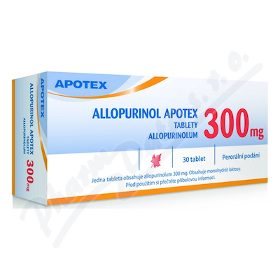 Allopurinol Apotex 300mg tbl.nob.30