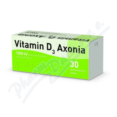 Vitamin D3 Axonia 1000 IU tbl. Flm.30