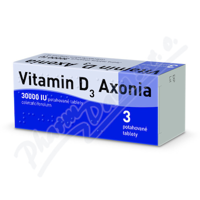 Vitamin D3 Axonia 30000IU tbl.flm.3