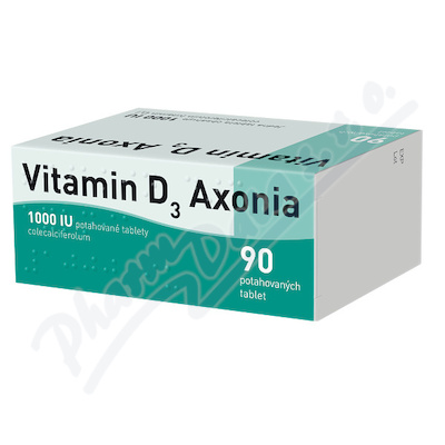 Vitamin D3 Axonia 1000IU tbl.flm.90