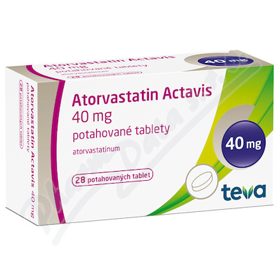Atorvastatin Actavis 40mg tbl.flm.28