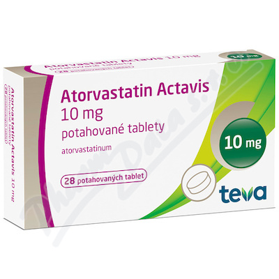 Atorvastatin Actavis 10mg tbl.flm.28