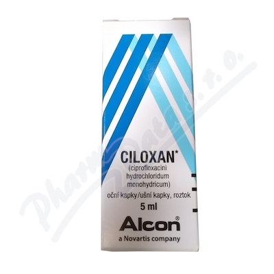 Ciloxan 3mg/ml aur/oph.gtt.sol. 1x5ml