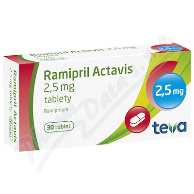 Ramipril Actavis 2.5mg tbl.nob.30