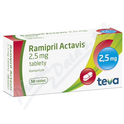 Ramipril Actavis 2.5mg tbl.nob.50