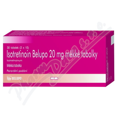 Isotretinoin Belupo 20mg cps.mol.30(2x15)