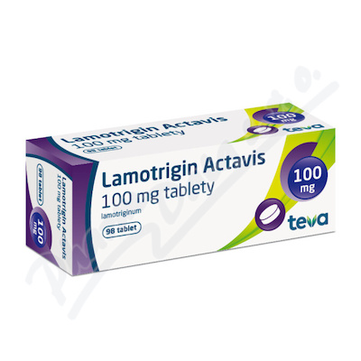 Lamotrigin Actavis 100mg tbl.nob.98 Kal