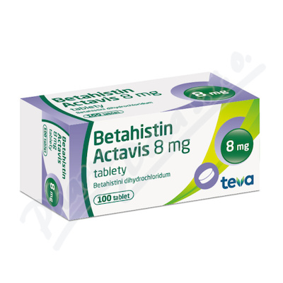 Betahistin Actavis 8mg tbl.nob.100
