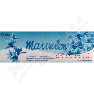 Marvelon 0.15mg/0.03mg tbl.nob.3x21