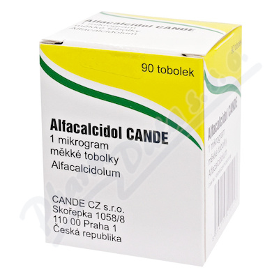 Alfacalcidol CANDE 1mcg cps.mol.90