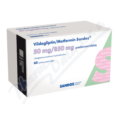 Vildagliptin/Metformin Sand.50/850mg tbl.flm.60 I