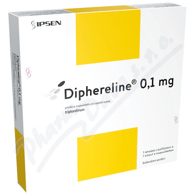 Diphereline 0.1mg inj.pso.lqf.7+7x1ml